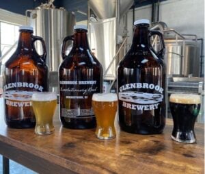 Glenbrook Brewery Beer Glasses