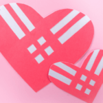 Image of Giving Tuesday hearts in pink.